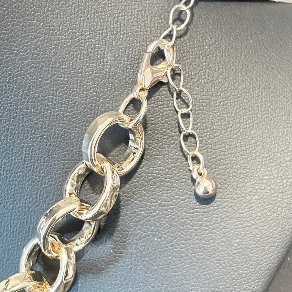 Louis Vuitton Lock & Key #316 w/a Gold Chain Necklace 16 Inch + 3" Extender - Picture 5 of 8